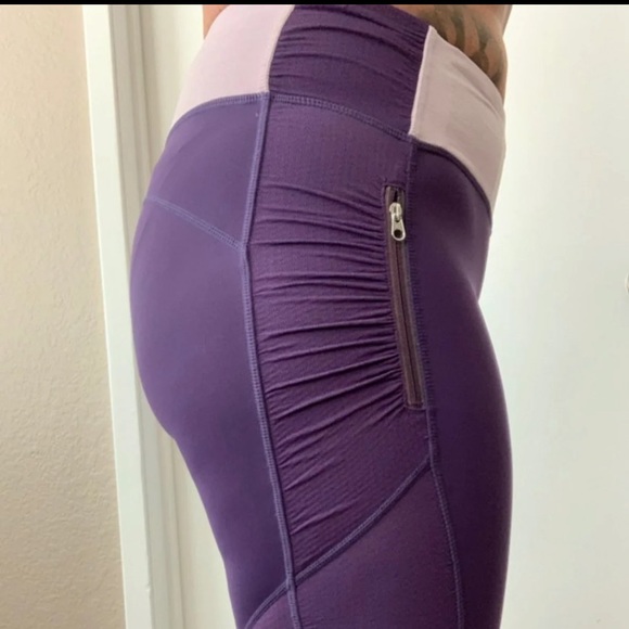 Lululemon 19” Run In The Sun crops, size 6 - Picture 2 of 10